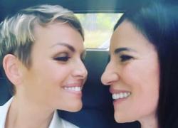 Francesca Pascale e Paola Turci, le foto del loro matrimonio: entrambe in abito bianco 
