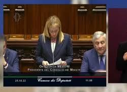 Nuovo Governo, Meloni: "Sulle mie spalle il peso  di essere la prima premier donna in Italia" - VIDEO