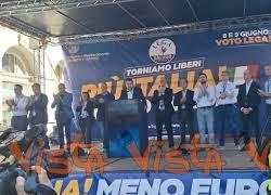 Europee, Salvini: "Difendere i confini italiani dall'invasione islamica, nè colonia cinese, nè Califfato" - VIDEO