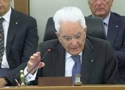 Mattarella presiede plenum straordinario del CSM per nomina del Primo Presidente della Cassazione