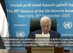 Palestina, Abu Mazen all'Onu: "Riconoscimento va fatto da tutti gli Stati, a Gaza un genocidio, capitolo orribile del XX e XXI secolo" - VIDEO