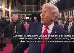 Trump al Kennedy Center di Washington per sorteggio Coppa del Mondo Fifa: Un grande onore