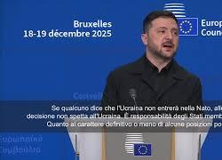 Zelensky: C'&egrave; chi non ci vuole nella Nato? I politici cambiano, qualcuno vive, qualcuno muore