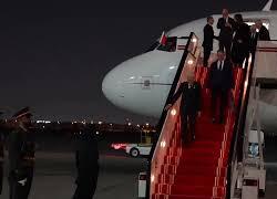 Mattarella arriva all&rsquo;Aeroporto Internazionale di Dubai