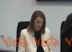 Metsola: "Costruire democrazia europea significa affermare libert&agrave; e migliorare vita delle persone"