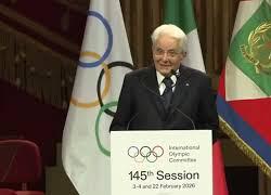 Milano Cortina, Mattarella: "Italia alla sua quarta Olimpiade, metteremo in campo nostro impegno"