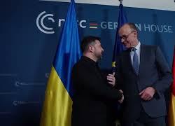Bilaterale tra il Presidente dell'Ucraina Zelensky e il cancelliere tedesco Merz a Monaco