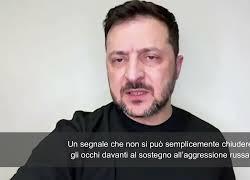 Zelensky: Sanzioni contro cittadini russi che lavorano per la guerra e usano anche lo sport