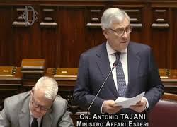 Board of Peace, Tajani: "Non partecipare sarebbe contrario allo spirito dell'art. 11 Costituzione"
