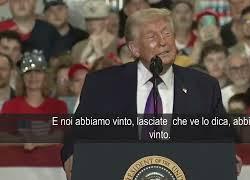 Trump: Abbiamo vinto la guerra contro l'Iran in un'ora