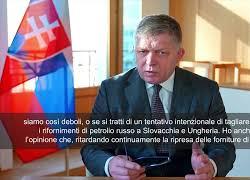 Il premier slovacco Fico a Bruxelles: No progressi su petrolio, Zelensky vuole rovesciare Orban