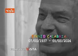 In memoria del Maestro Ennio Calabria. Su Camera con Vista su La7