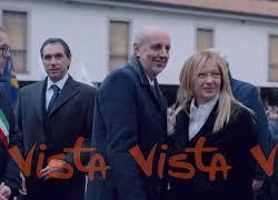 Meloni arriva a Pontida per i funerali di Umberto Bossi