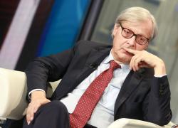 Sgarbi, 'Conte ha rotto il c****, che si metta un  mattarello nel...' IL VIDEO