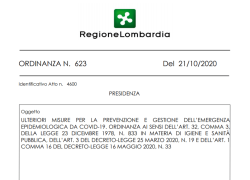 Covid Lombardia, nuova ordinanza: centri commerciali chiusi nel weekend, didattica a distanza per le superiori, stop a fiere e sagre...TUTTE LE REGOLE E TESTO INTEGRALE