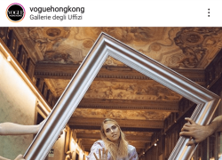 Chiara Ferragni posa agli Uffizi: l'influencer diventa un'opera d'arte per la copertina di Vogue Hong Kong. FOTO