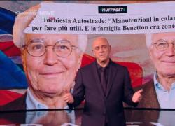 Il monologo di Crozza: "Autostrade. Benetton rendetevi utili... ridate gli utili"