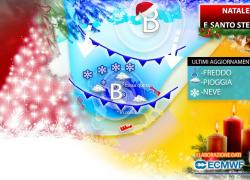 Natale, in arrivo neve e crollo temperature: ecco dove