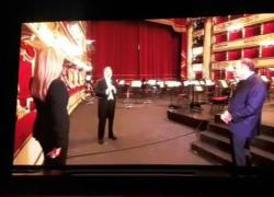 Teatro alla Scala, Prima 2020-Vespa e Carlucci in dialogo con Riccardo Chailly