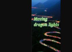Cina: Qinghai, traffico delle vacanze trasforma strada in drago luminoso