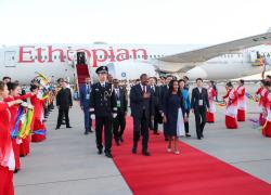 Cina: primo ministro etiope arriva a Pechino per Belt and Road Forum