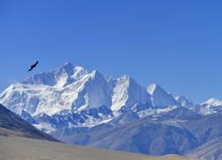 Cina: panorama del monte Qomolangma (2)