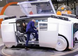 Cina: sistemi guida autonoma a fiera internazionale auto di Guangzhou (2)