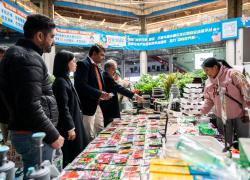 Cina: partecipanti a World Media Summit in visita nello Yunnan (2)