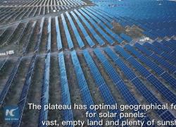 Cina: pannelli fotovoltaici illuminano Qinghai