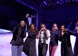 Cina: artisti internazionali si esibiscono all'Harbin Ice-Snow World