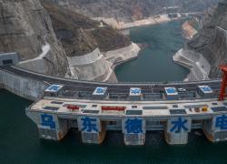 Cina: stazione idroelettrica di Wudongde tra Sichuan e Yunnan (2)