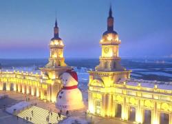 Cina: business di ghiaccio, neve nel nord-est stimola economia invernale