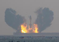 Cina: lancia razzo commerciale Gravity-1 dal mare