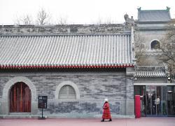 Cina: Pechino, Tempio di Hong'en aperto al pubblico (2)