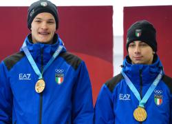 Olimpiadi Gangwon: Italia medaglia d'oro al doppio maschile di slittino