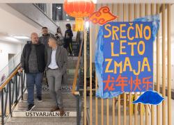 Slovenia: Lubiana, studenti festeggiano Capodanno lunare cinese (2)