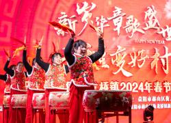 Cina: Hunan, celebrazioni per Festa di primavera a Yiyang (3)