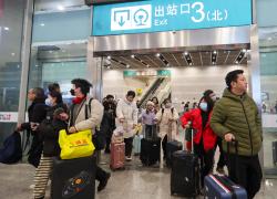 Cina: picco di viaggi al termine della vacanza della Festa di primavera (3)