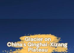 Cina: vista mozzafiato del ghiacciaio nella sorgente del fiume Yangtze