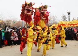 Cina: Gansu, celebrazioni per Festa delle lanterne (2)