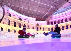 Cina: galleria d'arte di ghiaccio e neve nello Heilongjiang (3)