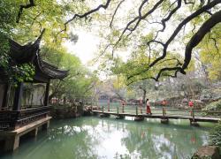 Cina: Wuxi, Giardino di Jichang in primavera