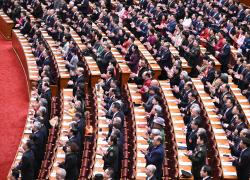 Cina: Pechino, riunione di apertura di sessione 14mo Comitato nazionale CPPCC (2)