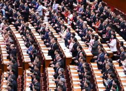 Cina: Pechino, riunione di apertura di seconda sessione 14ma NPC (2)