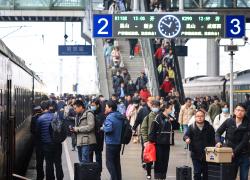 Cina: terminato oggi chunyun, periodo di picco dei viaggi (2)