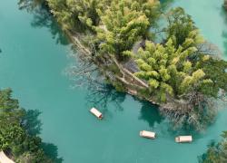 Cina: Guizhou, punto panoramico di Daxiaojing a Luodian (2)