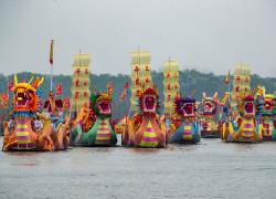 Cina: festival delle barche a Taizhou (2)