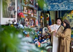 Cina: erede del patrimonio culturale immateriale del batik nello Hebei (1)
