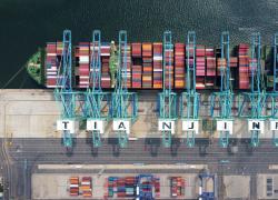 Cina: porto Tianjin vede crescita costante flusso di container a gen-mar