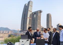 Cina: cancelliere federale della Germania arriva a Chongqing (1)